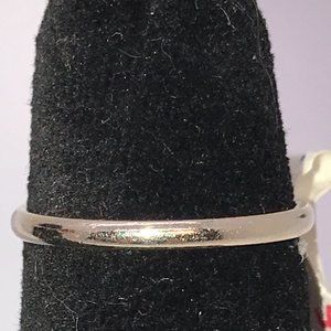 Vintage Orange Blossom 14kt White Gold Ring, Size 7